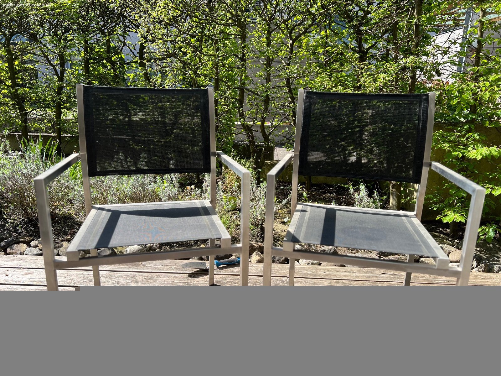 2 Gartenstühle. 2 Gartenstühle zu verschenken. Abholen in Frauenfeld.