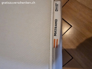 2x Lattenrost und 2x Matratze 80x200