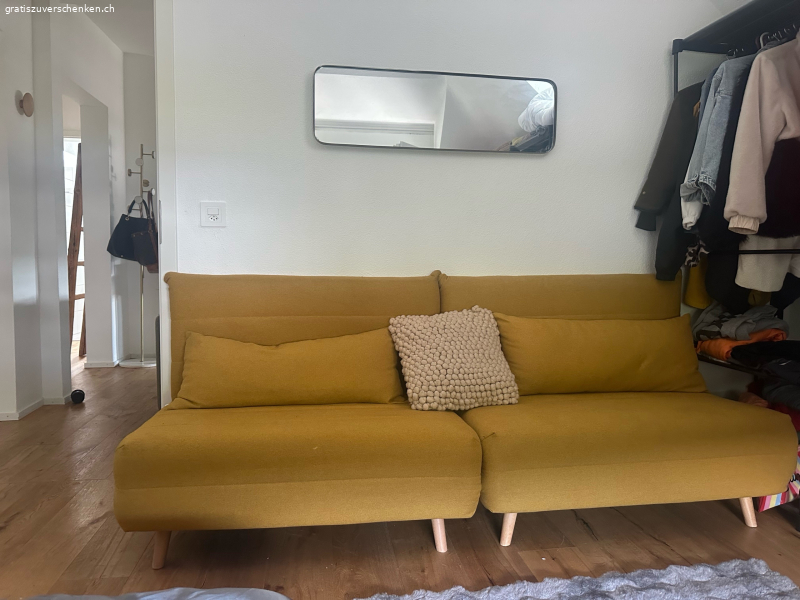 2x schlafsessel Senf gelb