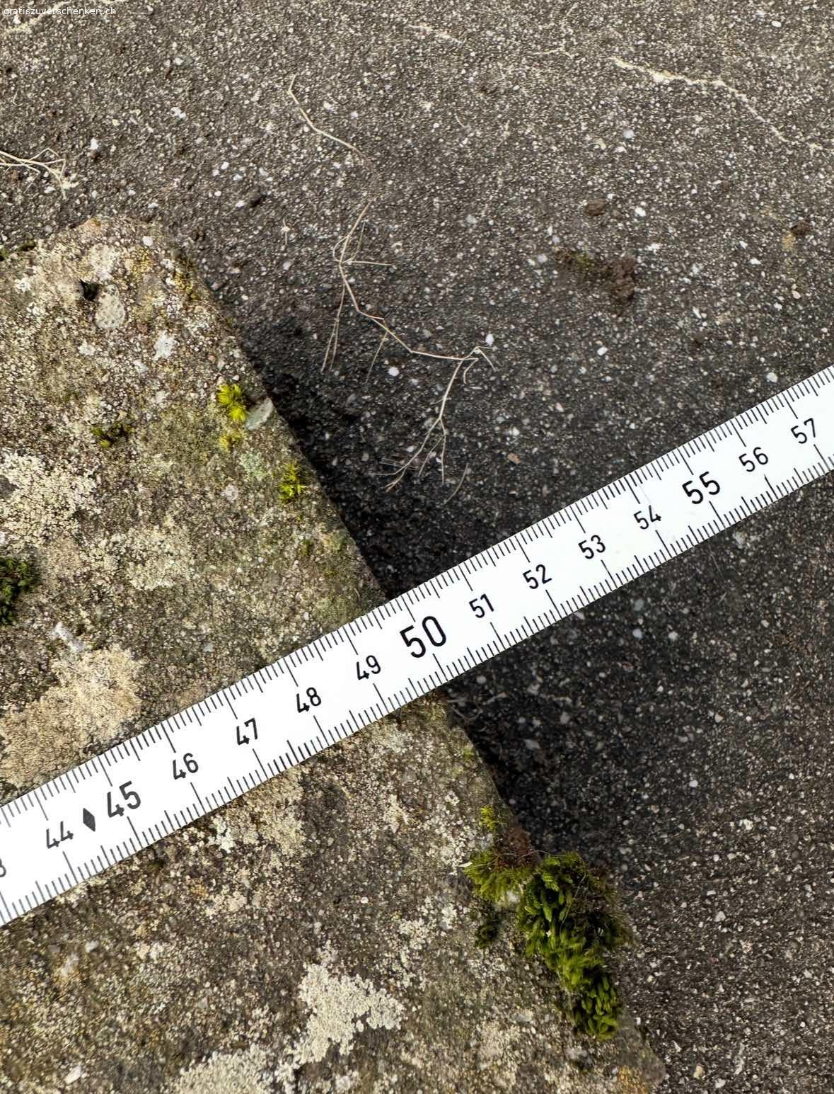 32 Gartenplatten. 32 Gartenplatten abzuholen in 3474 Rüedisbach.
Ideal bspw. als Gehwege für Gartenbeete.