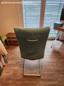 4 Stoff Swing Stühle