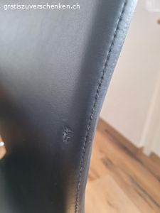 8 Stühle Kunstleder