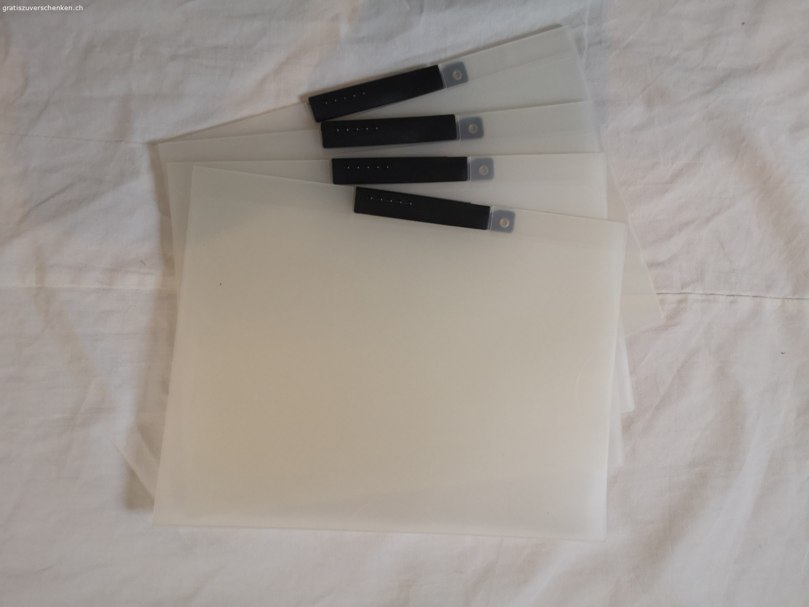 A4 Aufbewahrungsmappen. 4 Stück