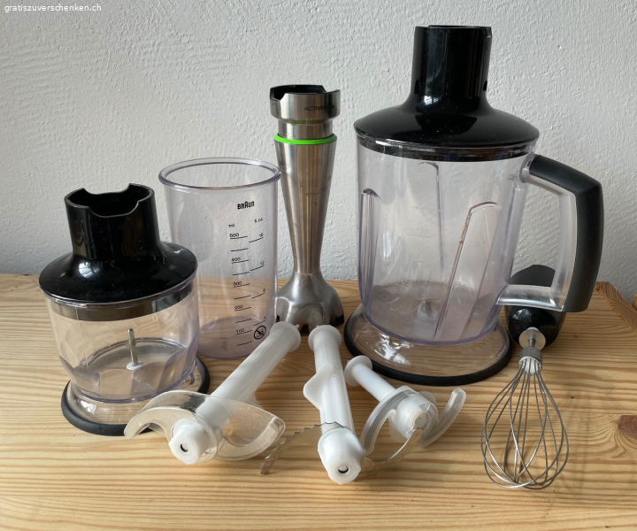Accessoirs zu BRAUN Stabmixer