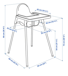 ANTILOP Kinderhochstuhl (ikea)