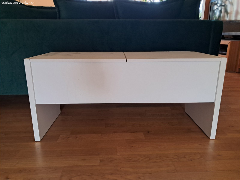 Aufklappbare Garderobensitzbank