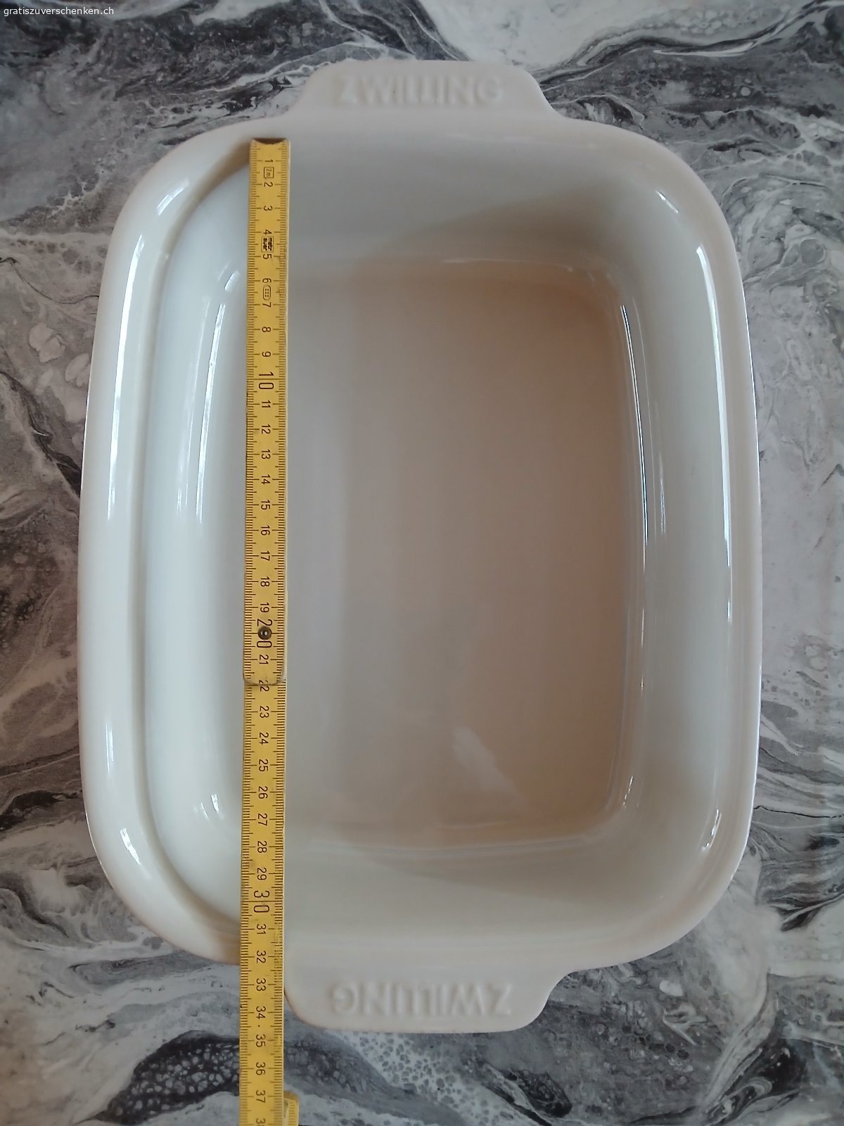 Auflaufform. Keramik Auflaufform der Marke Zwilling. Kaum gebraucht.