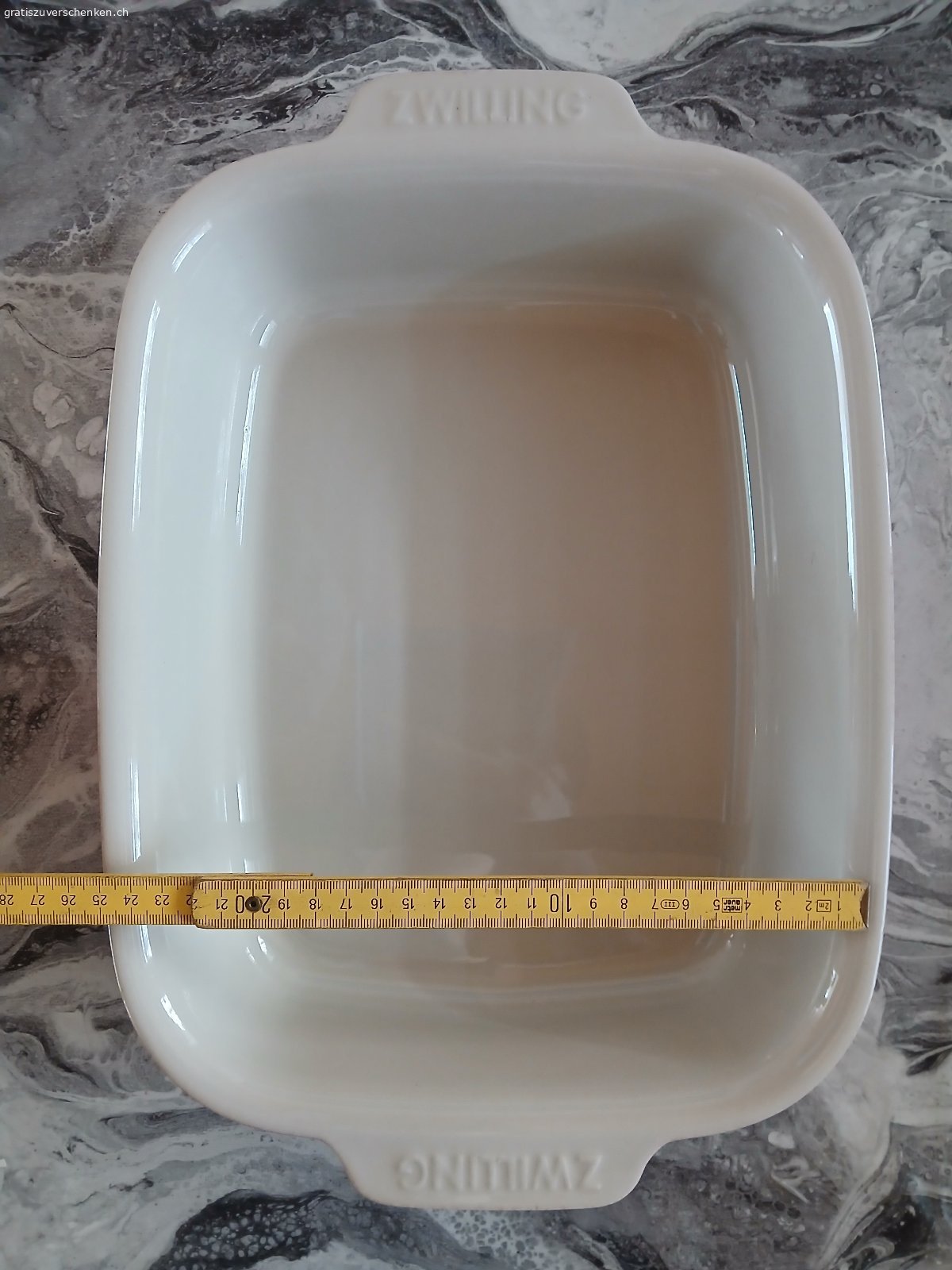 Auflaufform. Keramik Auflaufform der Marke Zwilling. Kaum gebraucht.