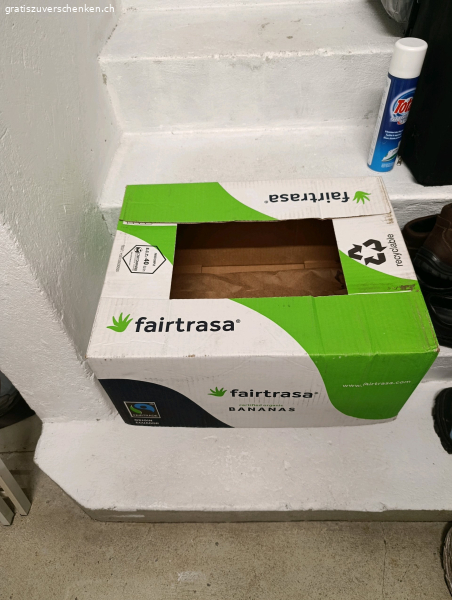 Bananenschachteln