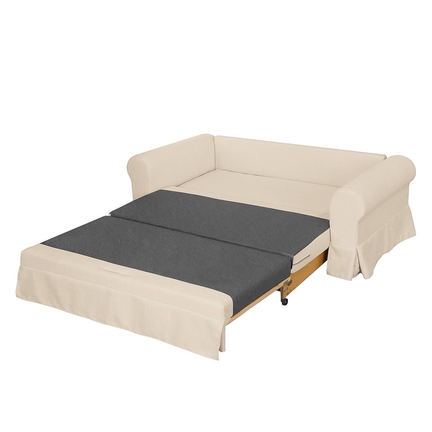 Bettsofa. Sofa mit Schlaffunktion, einfach ausziehbar, robust und bequeme Liegefläche für 2 Personen in beige. 

Abholung ab 28. September möglich. Transport und Demontage müssen selbst organisiert werden.