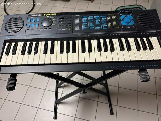 Bontempi System 5 AT 808 Keyboard. Gerne verschenken wir ein Bontempi System 5 AT 808