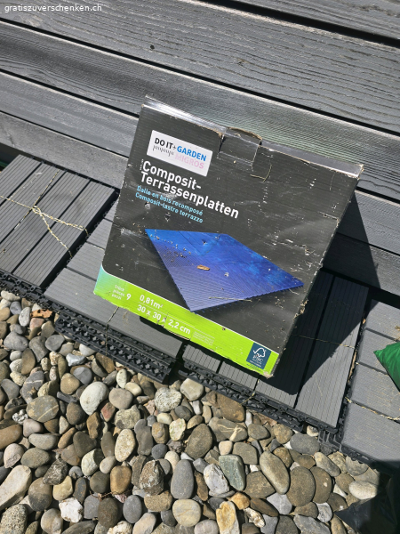 Composit Terrassenplatten