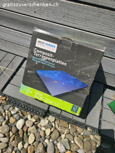 Composit Terrassenplatten