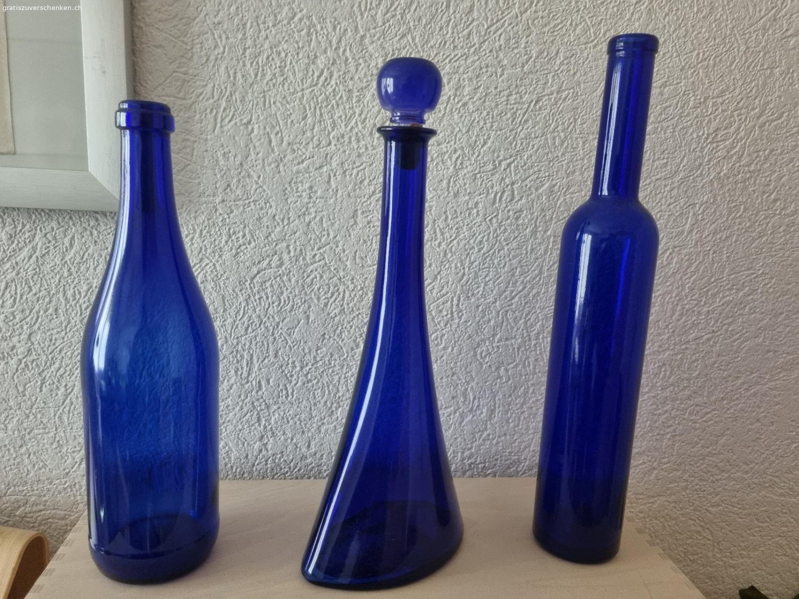 Deko Glasflaschen zu verschenken. 7 Stück,  einzeln oder zusammen,  nur Abholung