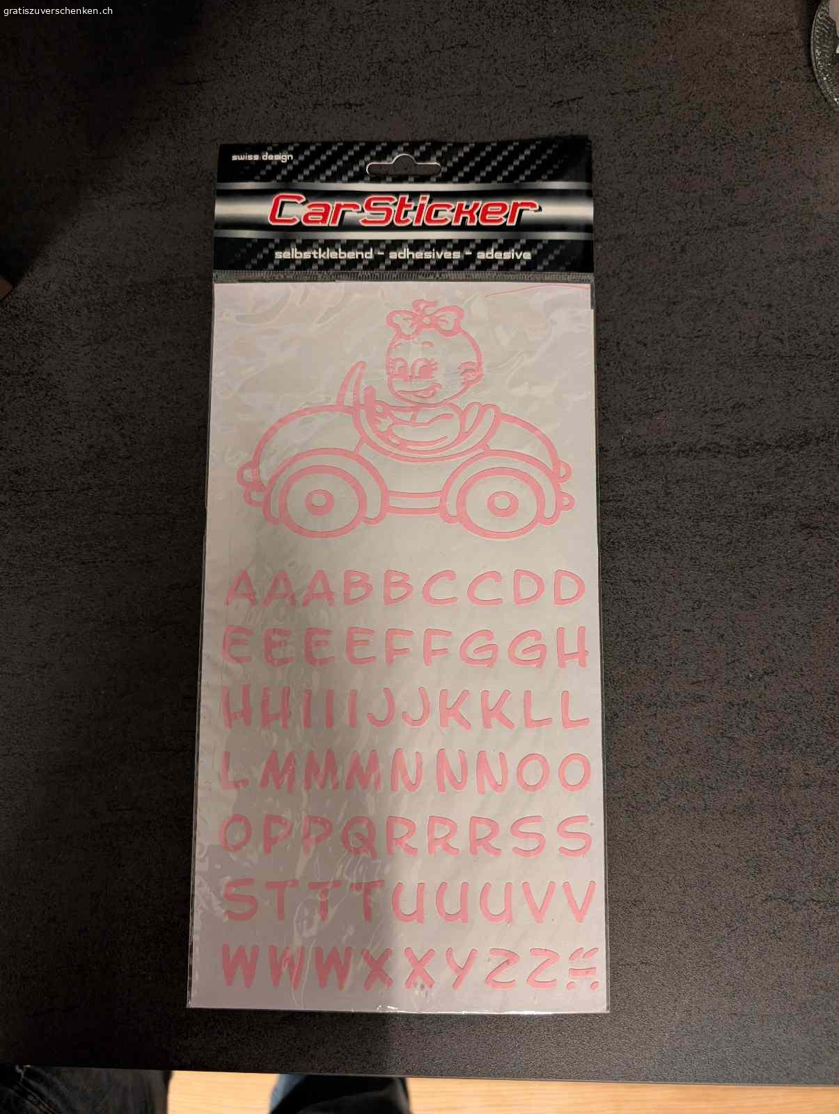 Diverse Baby-Sachen. Nuggikette, Autosticker, 2x 