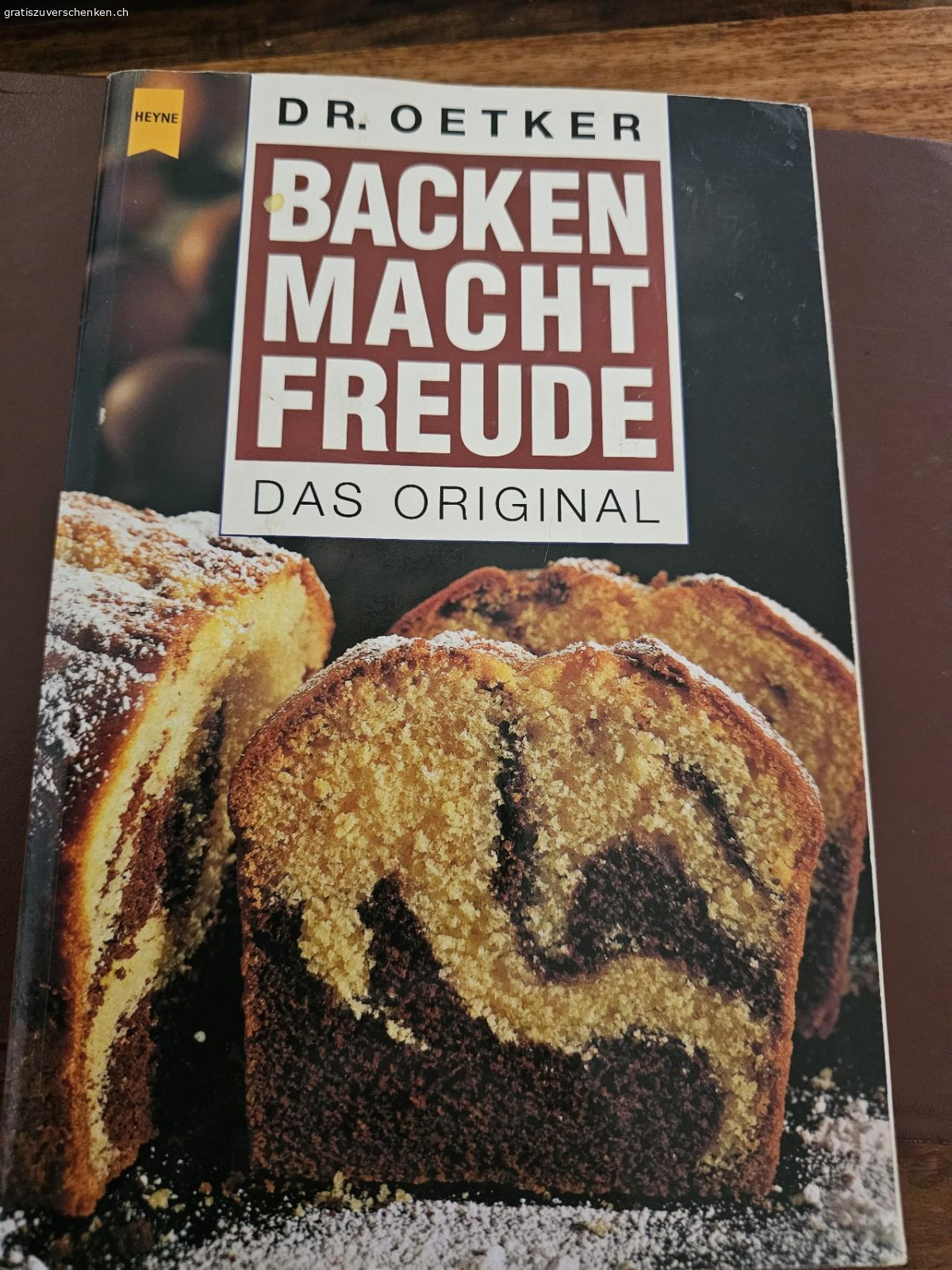 Dr. Oetker. 2 Bücher gut erhalten zum abgeben