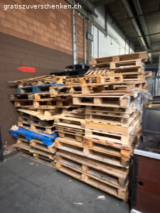 Einwegpaletten gratis abzugeben
