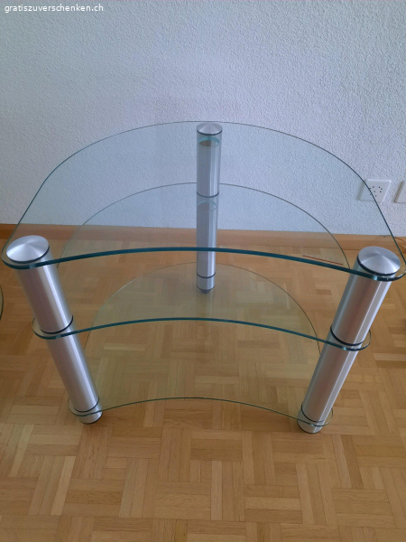 Fernsehglastisch klein