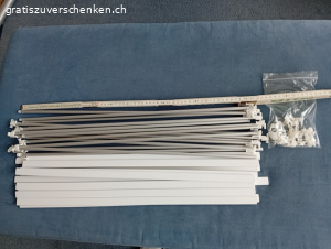 Flächenvorhänge mit Aufhängsystem