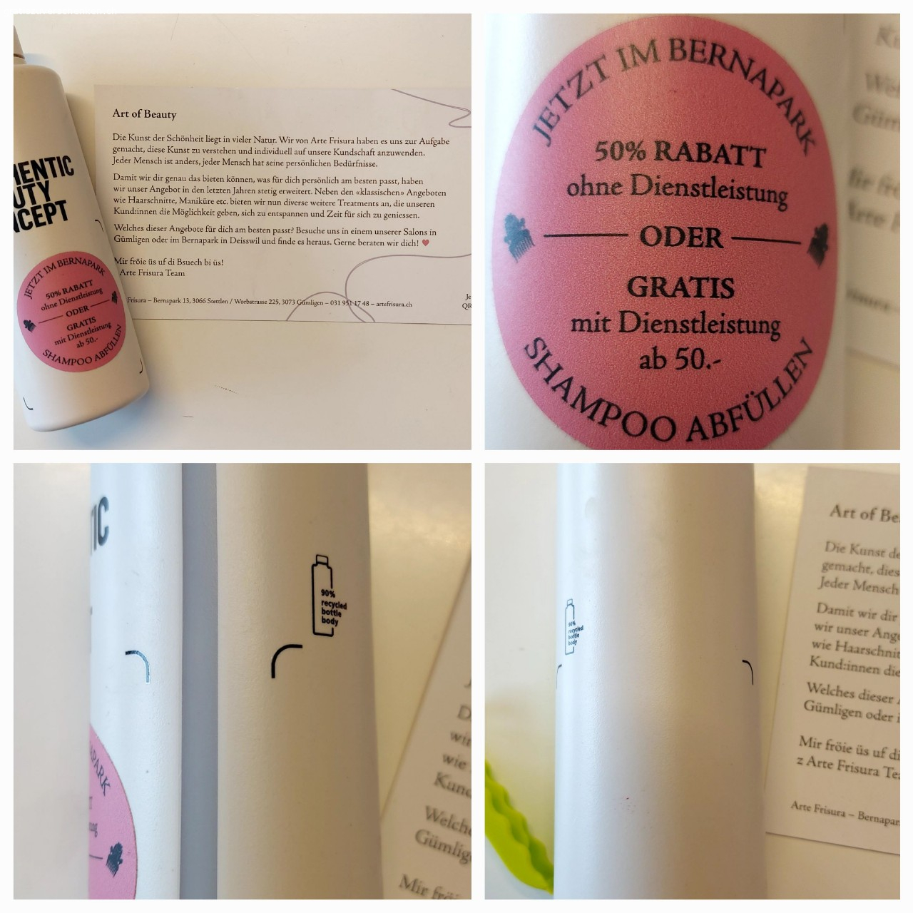 Flasche, Kamm, Kleiderbügel. Alles zusammen oder auch einzeln!

ARTIKELBESCHREIBUNG

Flasche
Kann beim Coiffeur (siehe Foto) oder mit etwas anderem Befüllt werden. Die Flasche wurde nie verwendet, man kann den Füllstand sehen und die Flasche individuell beschriften. Siehe Fotos für die weitere Artikelbeschreibung.

Kamm: siehe Foto für die Artikelbeschreibung

Kleiderbügel
Hatte im IKEA Viehänge gekauft, welche an den Kleiderbügeln befestigt waren. Hab die Kleiderbügel nie verwendet. Siehe Foto für die weitere Artikelbeschreibung.

RESERVATION 
Maximal eine Woche (andere Absprachen möglich)

ABHOLUNG oder VERSAND gegen Vorauszahlung des Portos
Flasche / Kleiderbügel: B-Post = 8.50 / A-Post = 10.50
Kamm: B-Post = 2.40 / A-Post = 2.90
per TWINT, E-Banking oder Postschaltereinzahlung (plus 2.-)

* * Sehen Sie sich MEINE ANDEREN ANGEBOTE an * SAMMELSENDUNGEN sind willkommen * Die Artikel werden so günstig wie möglich versendet * *