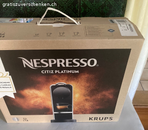 Für Bastler: Nespressomaschine Krups Citiz