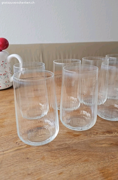 Gläser 8 Stk.