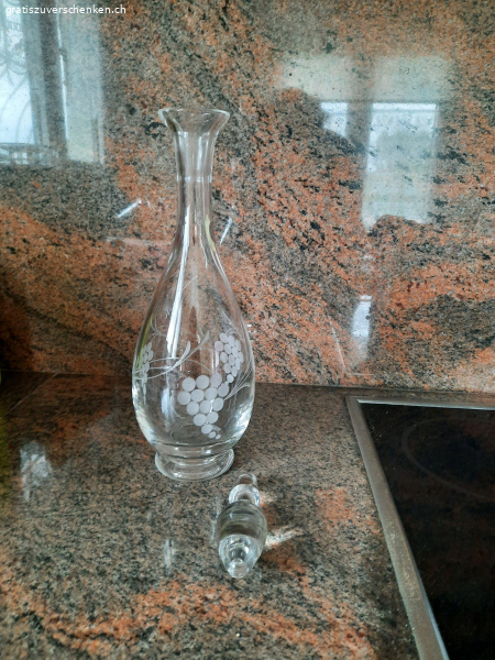 Glaskaraffe