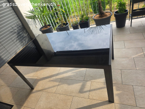 Glastisch Balkon