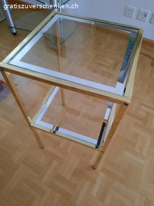 Glastisch quadratisch