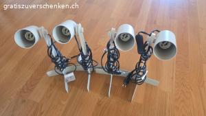 Gratis zum Abholen: Ikea Lampen