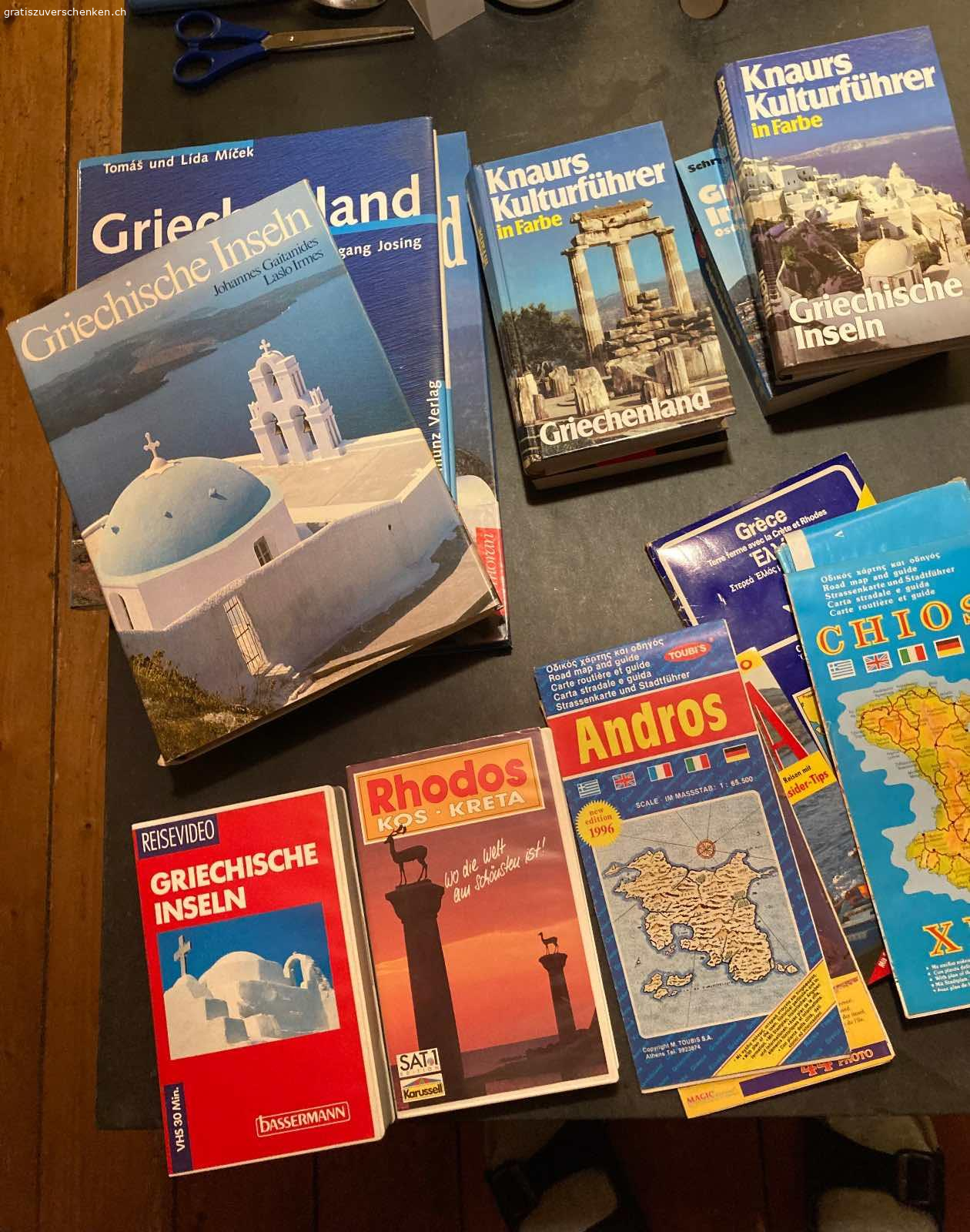 Griechenland. Bücher,Landkarten,Videos für ihren nächsten Griechenland Aufenthalt