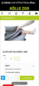 Grosses Hundebett hohe Qualität. Ich verschenke ein hochwertiges orthopädisches Hundebett von einer Tierhandlung gekauft.
Hoher Preis  (nur kurz benutzt) 
Kurz weggeschaut, an einem Ecken aufgerissen.
Kann sehr gut genäht werden.
Das ganze Hundebett frisch gewaschen!
Es ist alles abziehbar (Reisverschluss) waschbar