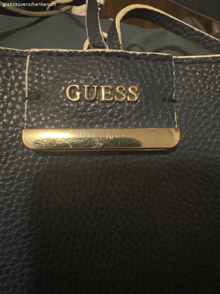 Guess handtasche gebraucht