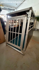 Hundebox fürs Auto. Unten 92cm, Oben 58cm, Höhe 69cm