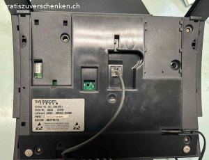 ISDN Telefonapparat Rubin 40. Voll funktionsfähiger Apparat, auf Fabrikeinstellung zurückgesetzt.