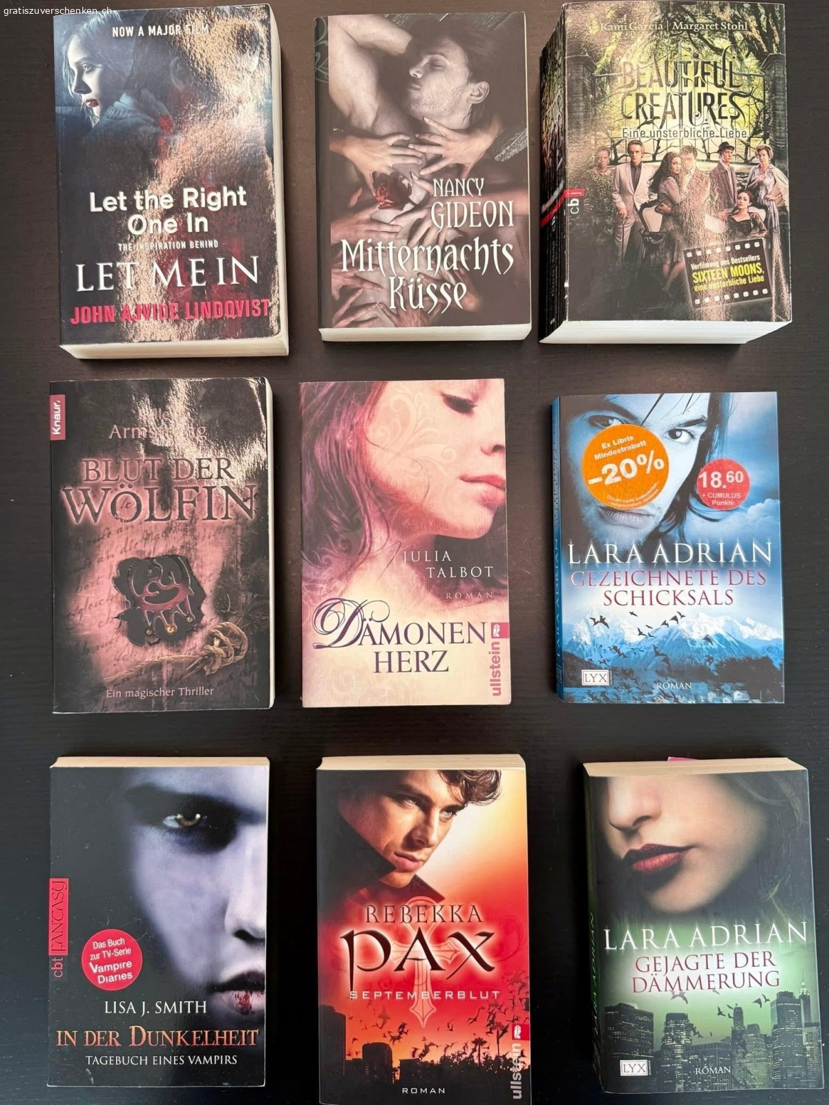 Jugend Fantasy Bücher. Diverse Jugend Fantasy Bücher zu vergeben. Auch einzeln zu haben.