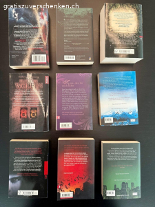 Jugend Fantasy Bücher. Diverse Jugend Fantasy Bücher zu vergeben. Auch einzeln zu haben.