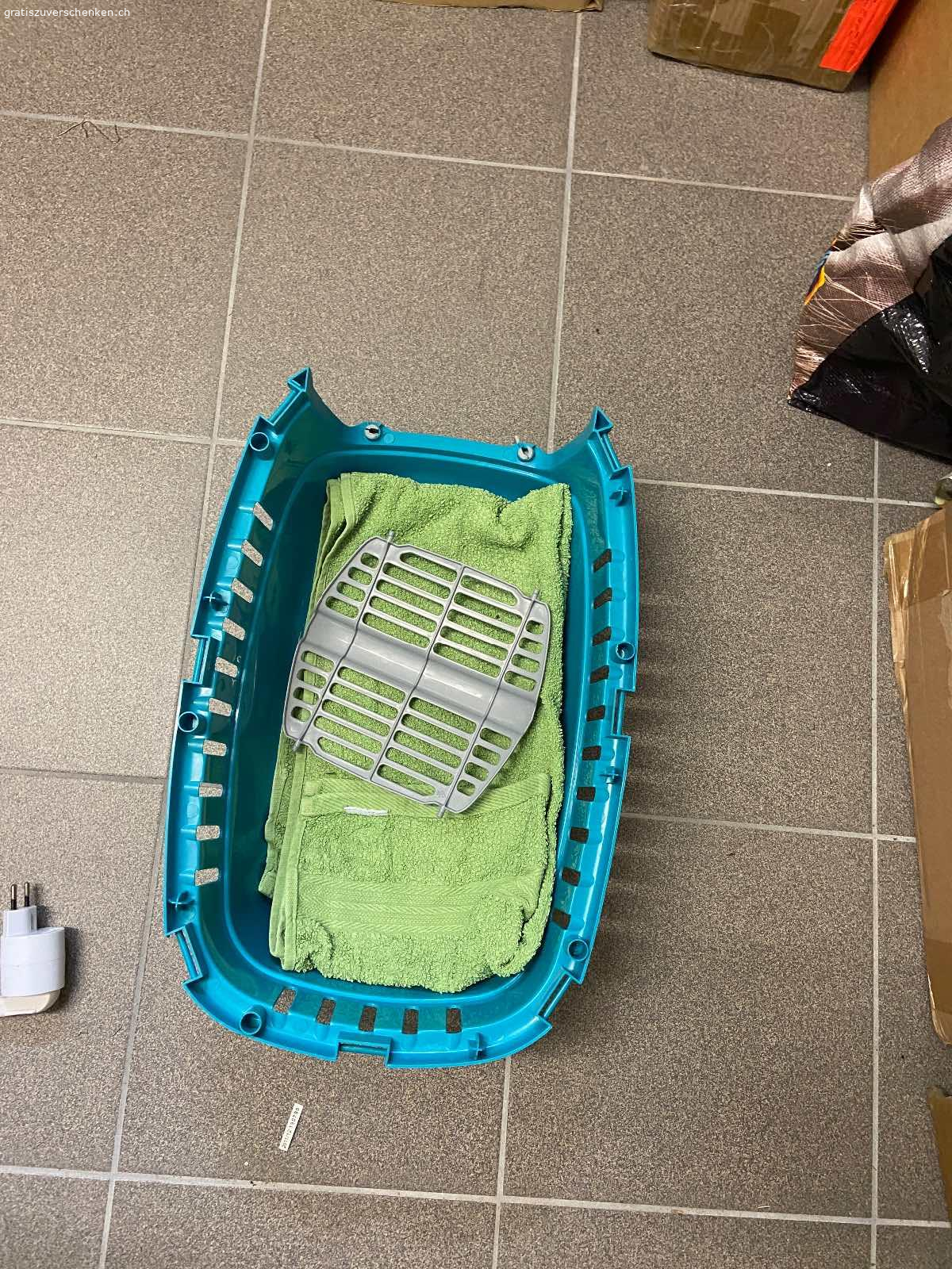 Katze Korb. Gratis Katzenkorb muss abgeholt werden.