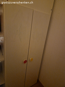 Kinder Hochbett mit Pult+Schrank