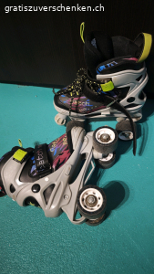 Kinder-Rollschuhe verstellbar