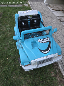 Kinderjeep mit Akku