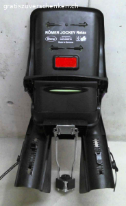 Kindervelositz Römer Jockey Relax. Gebrauchter Kindervelositz, 9-22 kg, gratis gegen Abholung abzugeben.