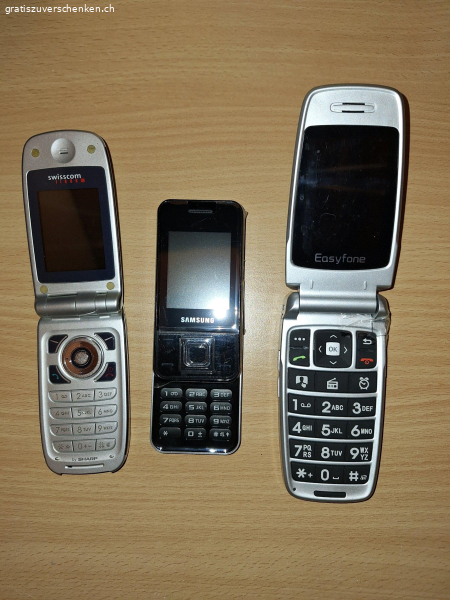 Klapphandys funktionsfähig