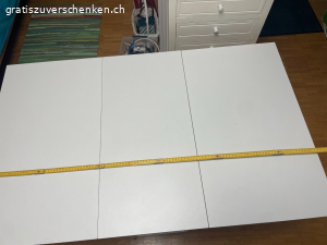 Klapptisch weiss