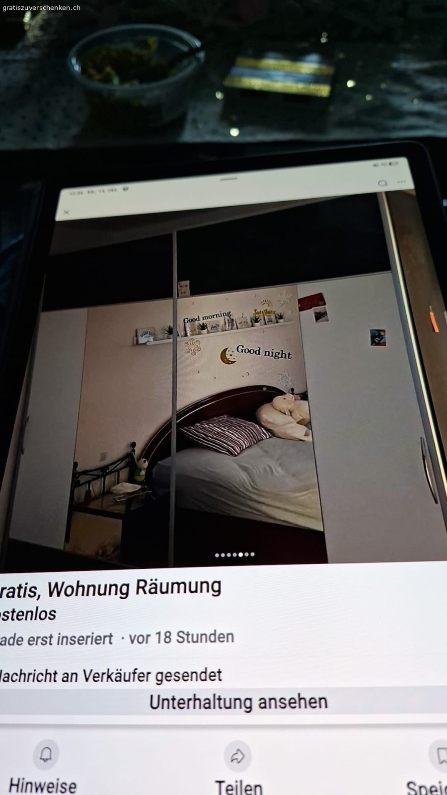 Kleiderschrank. ich verschenke Kleiderschrank, ohne Inhalt (Kleider usw…)