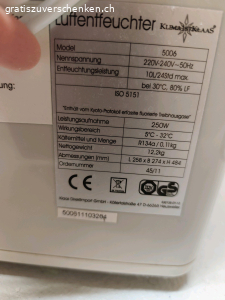 Luftentfeuchter