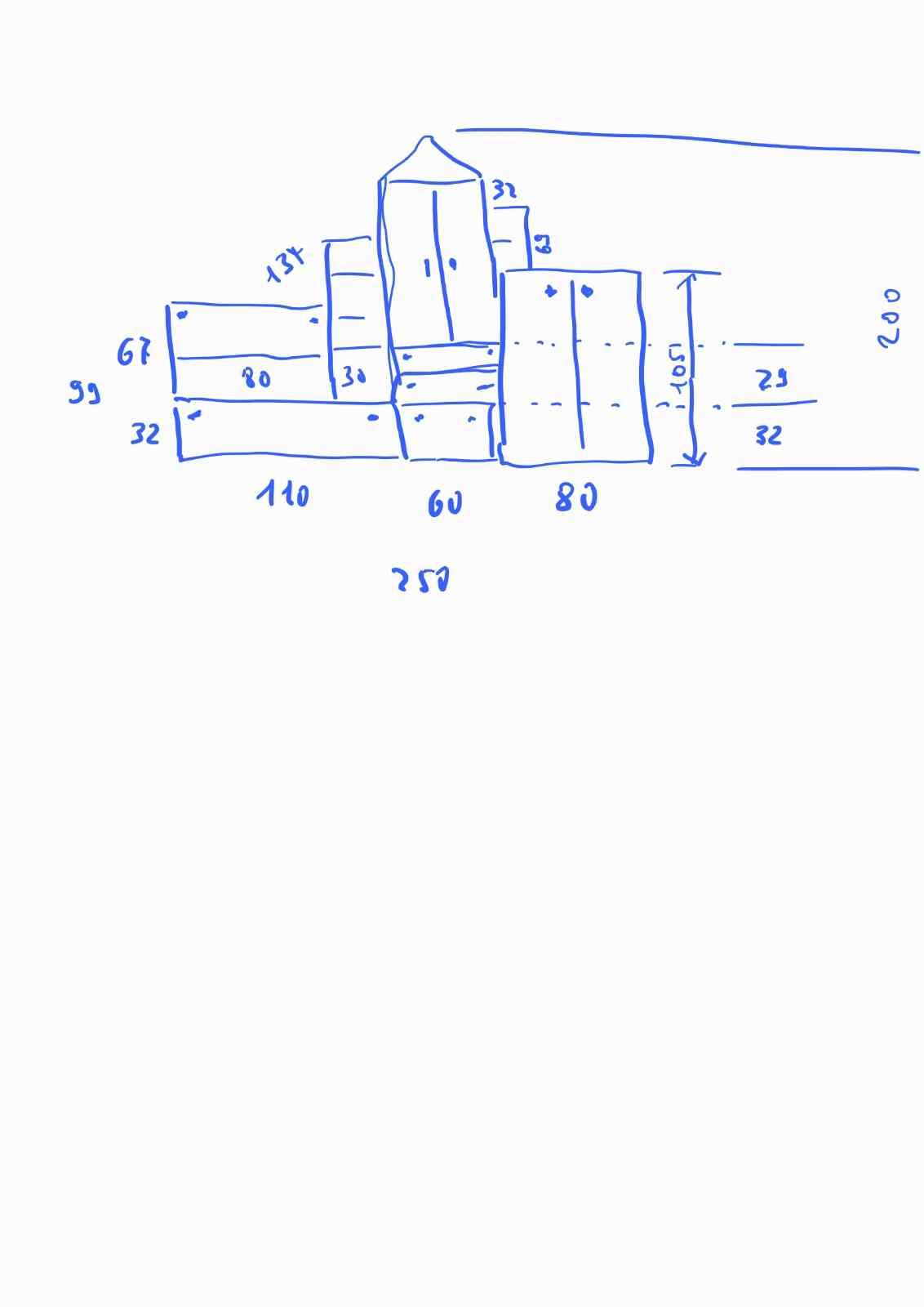 mehrteilige Wohnzimmer-Garnitur. Eine mehrteilige Wohnzimmer-Garnitur kann bei uns gratis abgeholt werden - nach Wunsch auch nur einzelne Teile (siehe Fotos).

Einziges Manko: die Glastüre hat einen kleinen Glasfehler. Diese Möbel waren bei uns viele Jahre im Einsatz, und der Glasschaden ist schon in den ersten Wochen passiert. Sie haben uns trotzdem gute Dienste geleistet.

Ich hoffe, man kann der Handskizze die Masse entnehmen ... sonst bitte melden.