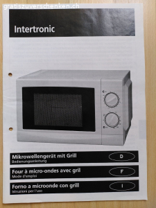 Mikrowelle mit Grill