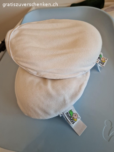 Mimos Babykissen. Babykissen 0-18 Monate für Kimderwagen oder die Wiege, zum Verhindern eines Plattkopfs