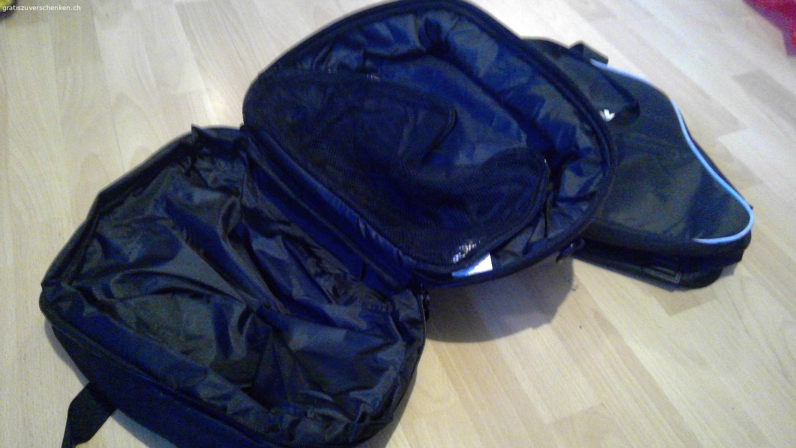Motorradtaschen. Stoff-Töfftaschen (gebraucht aber noch Nutzbar).